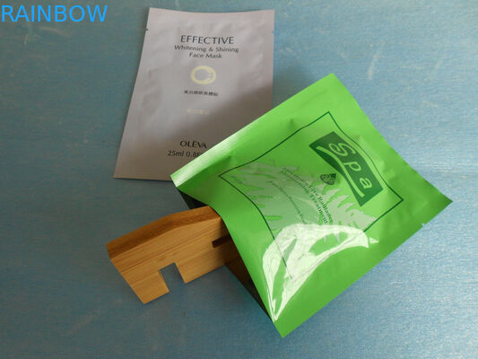 Ramah Lingkungan Berdiri Tas Kosmetik Kecil Aluminium Foil Dengan Kunci Zip