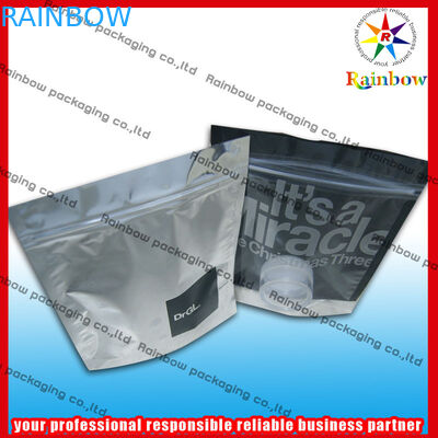 Tas Kosmetik Stand Up Packaging Berwarna-warni Dengan Ziplock