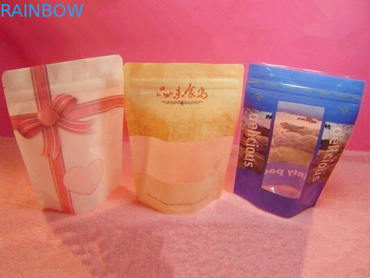 Zipper Foil Pouch Kemasan, Ziplock Beras / Teh Kemasan Pouch