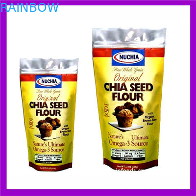 Zipper Foil Pouch Kemasan, Ziplock Beras / Teh Kemasan Pouch