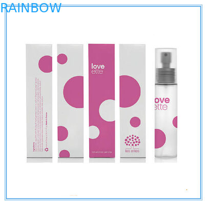 Kotak Kertas Kosmetik Merah Kemasan 350 Gram Kertas Putih Untuk Tampilan