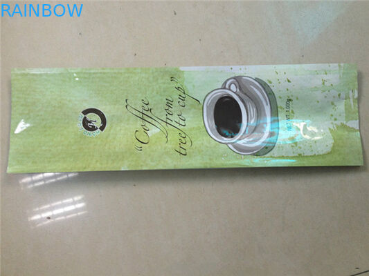 Kantung Kemasan Plastik Daur Ulang Valve Untuk Kemasan Kopi / Kacang 8 ons