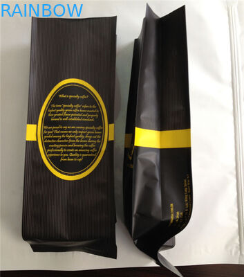 Custom Made Plastik Kantong Kemasan, Kemasan Bags Side Gusset Kopi
