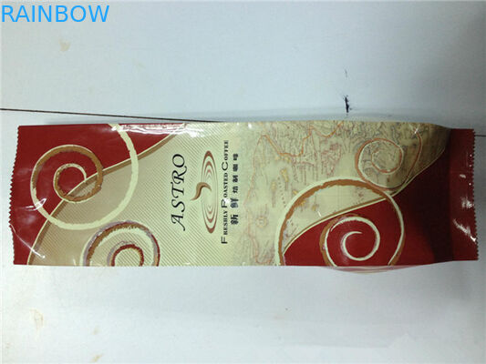 Tas Kemasan Plastik Coffee 150 Microm Heat Seal Cetak Kustom