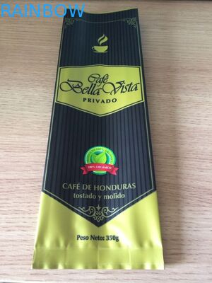 Kantong Plastik Kopi Merah Kemasan Food Grade Dengan Bawah