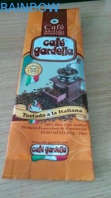 Kemasan Kantong Plastik Kustom, Kemasan Biji Kopi Ritsleting