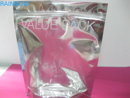 Snack Glossy Perak Noni Stand Bag Pouch Aluminium Foil Dengan Ziplock