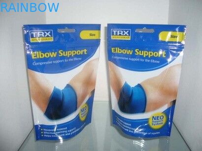 Kemasan Kantung Plastik Stand Up Plastik Dengan Ziplock / Tear Notch