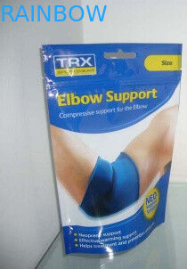 Kemasan Kantung Plastik Stand Up Plastik Dengan Ziplock / Tear Notch