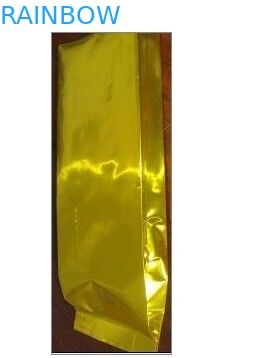 Kemasan Coffee Bean Foil Pouch Gloden Heat Seal dengan Nilai Degassing