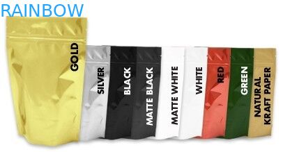 Matte Finish Tea Bags Packaging, Zipper Kopi Kemasan Bag Stand Up