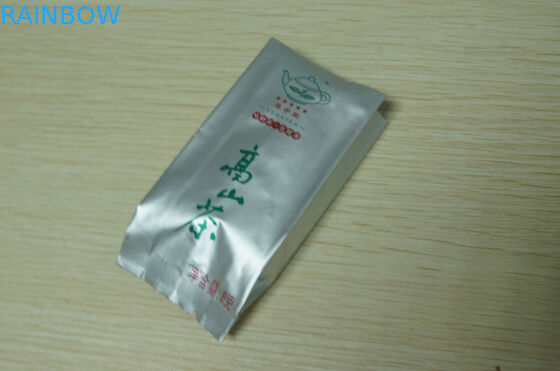Silvery Matte Finish Mencetak Kopi Aluminium Foil Bag dengan Degassing Valve