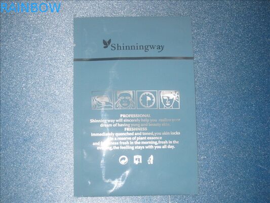 Blue Shinny Way Foil Kemasan Kosmetik Tas Kaya Kelembaban Untuk Masker Khusus