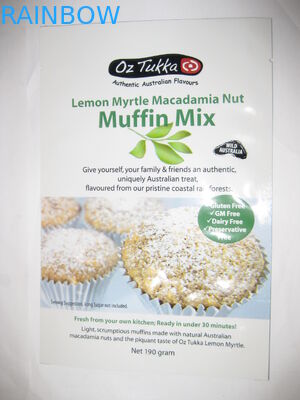 Kemasan Glossy Printing Snack Bag Jendela Laminasi Transparan