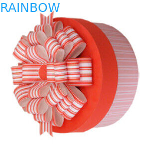 Paper Cylinder - Shaped Gift Box Packaging Pink Untuk Kue Ulang Tahun