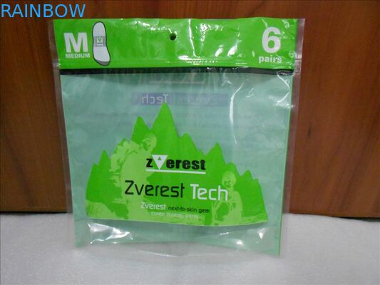 Green Stand Up Vacuum Sealed Bags Untuk Makanan Dengan Ritsleting / Jendela