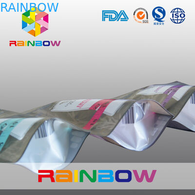 Stand Up Zipper Snack Bags / Kemasan Makanan Plastik Untuk Pemanis Yang Sama