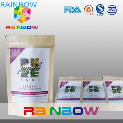 Stand Up Custom Paper Bags