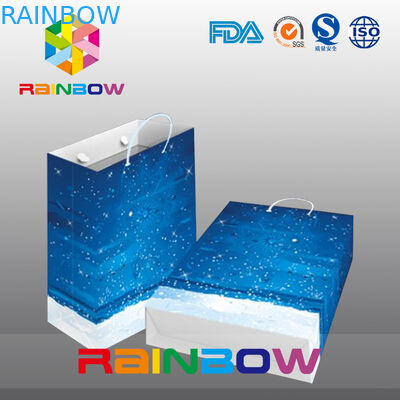 Tas Kertas Disesuaikan Dengan Desain Impian dengan Gagang untuk Berbelanja