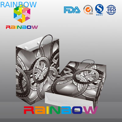 Tas Kertas Disesuaikan Dengan Desain Impian dengan Gagang untuk Berbelanja