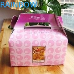 Bentuk Kertas Kustom Disesuaikan Gratis Dengan Pegangan Untuk Kemasan Hadiah / Permen