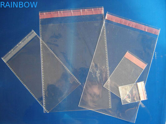 Clear Plain Header Self Adhesive OPP Bags / OPP Header Bag / OPP Cellophone Gift Bag