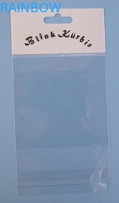 Clear Plain Header Self Adhesive OPP Bags / OPP Header Bag / OPP Cellophone Gift Bag
