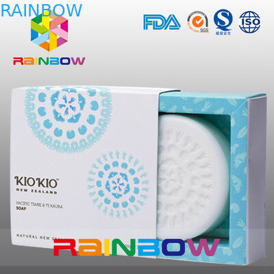 Kotak Karton Sabun Putih Kemasan Kertas Dengan Desain Khusus