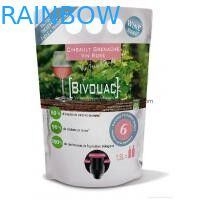 Aluminium Foil Bag Panas Seal Packing Tas Makanan, Kantong Plastik Vakum Dengan Die Cut Handle