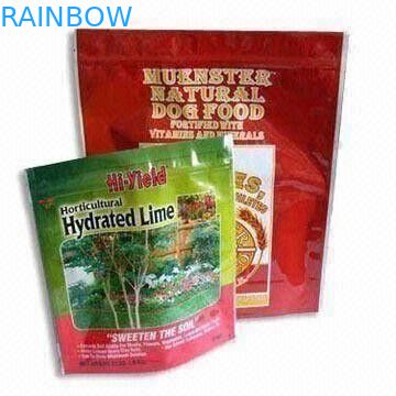 Aluminium Foil Bag Panas Seal Packing Tas Makanan, Kantong Plastik Vakum Dengan Die Cut Handle