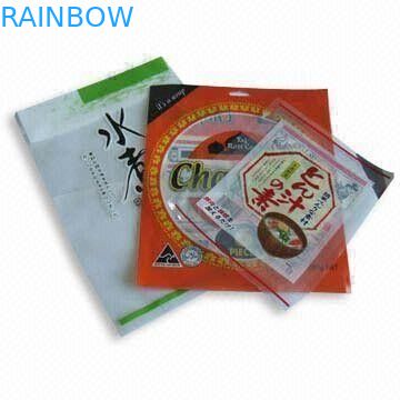 Vacuum Food Pouch / Plastik PE Food Bag Suhu Tinggi Mengepul Makanan Retort Pouch