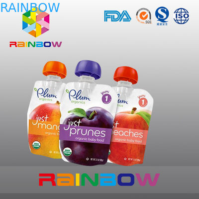 Stand Up Pouch Spout untuk Honey / Jelly Spout Bag / Liquid Packing Bag