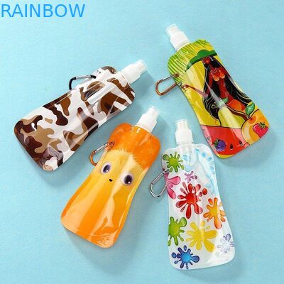 Jenis khusus jus minuman kemasan Gusset sisi kantung dengan cincin logam