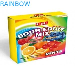 Kotak hadiah kertas lipat magnetik, Logo dicetak makanan disesuaikan kertas kotak Sorage