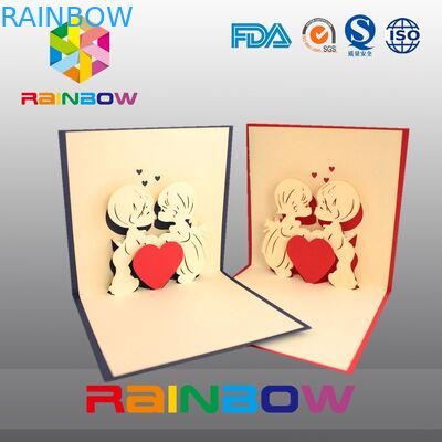 Tas Kertas Mewah Disesuaikan Untuk Kartu Undangan Pernikahan Dengan Cetak Jelas