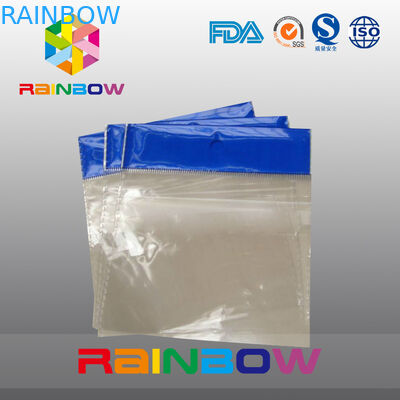 Tas Header OPP Merah, Tas Plastik Cetak, Kantong Plastik Rata