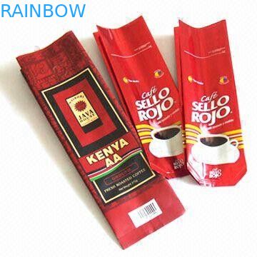 Coffee Bean Packaging Bags Plastik Tea Bags Packaging Untuk Coffee, Square Bottom Bags