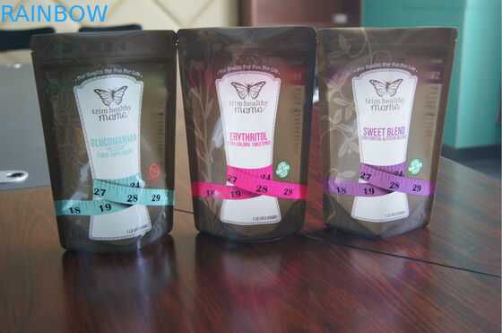 Doypack Makanan Hewan Peliharaan Plastik Yang Dirancang Khusus Untuk Kemasan Makanan Dengan Ziplock