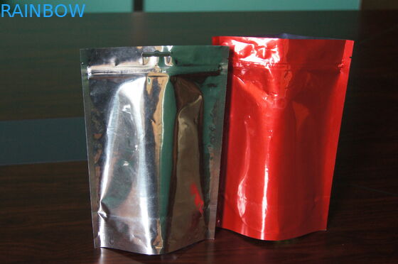 Tas Polos Stand Up Aluminium Foil Biji Kopi Dengan Katup Degassing