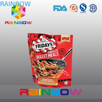 Food Grade Berdiri Sendiri Ziplock Kantong Plastik Kemasan Tas Retort