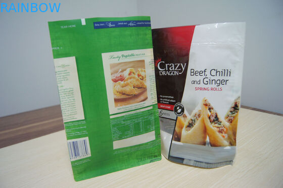 Matte Lembut Permukaan Kantong Plastik Kemasan Cookies Doypack Ziplock Bags