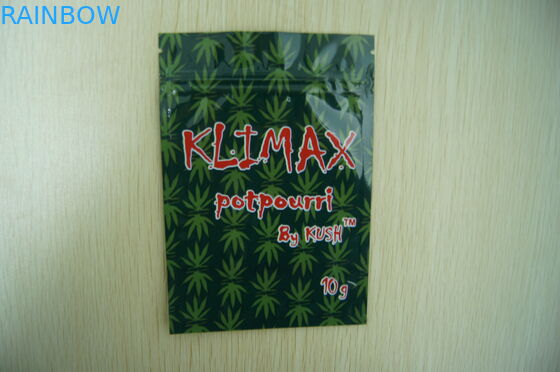 Klimax 10g Strawberry &amp; Blueberry Potpourri Herbal Incense Bags Ziplock Packaging