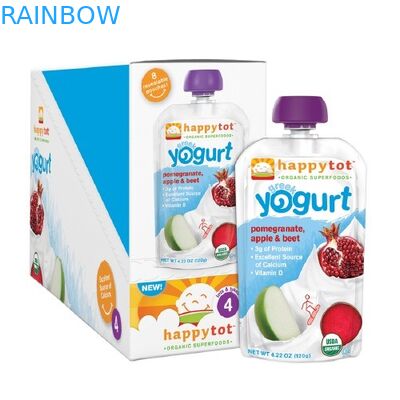 Self Standing Plastic Kantung Kemasan Kantung Cerat Kantung Yogurt Kantong Makanan Bayi