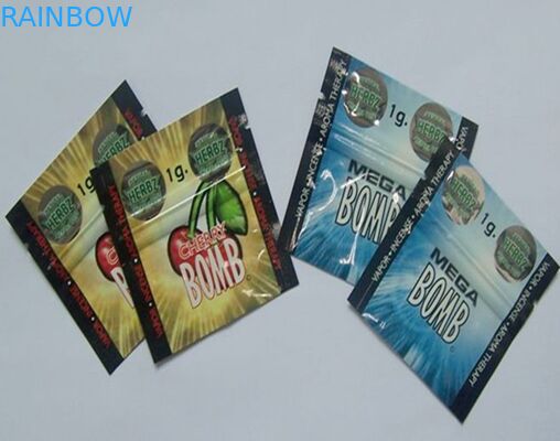 California Dream Herbal Incens Bag / Penelitian Mylar Zipper Chemcial Pill Sachet