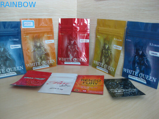 Aluminium Foil Ziplock, Kemasan Dupa Herbal / Tembakau Tanpa Asap / Kunyah