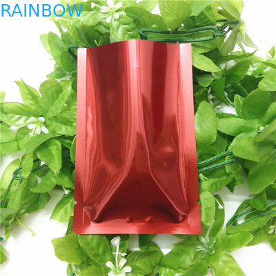 Kustom Dicetak Tas Mylar Ziplock Tas Mylar Merah Dengan Ukuran Stand Untuk Kemasan Penyimpanan Makanan