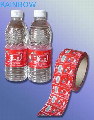 Foil Printed Shrink Sleeve Wrap Untuk Botol Plastik, Custom Shrink Sleeve