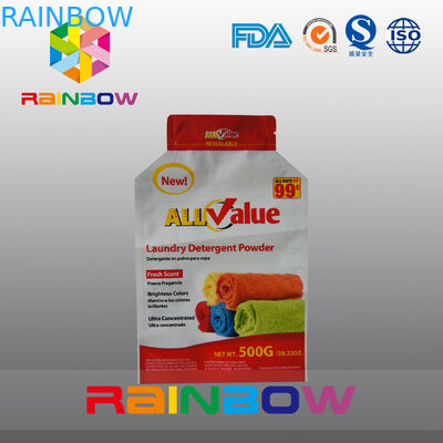 Kemasan disesuaikan Plastik Kemasan Tas Untuk Bubuk Deterjen 500g Laundry / Cuci