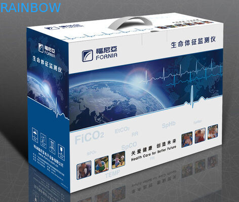 Kotak Kertas Cetak Warna Bergelombang Pengiriman Kemasan Untuk Alat Elektronik