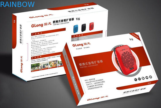 Kotak Kertas Cetak Warna Bergelombang Pengiriman Kemasan Untuk Alat Elektronik